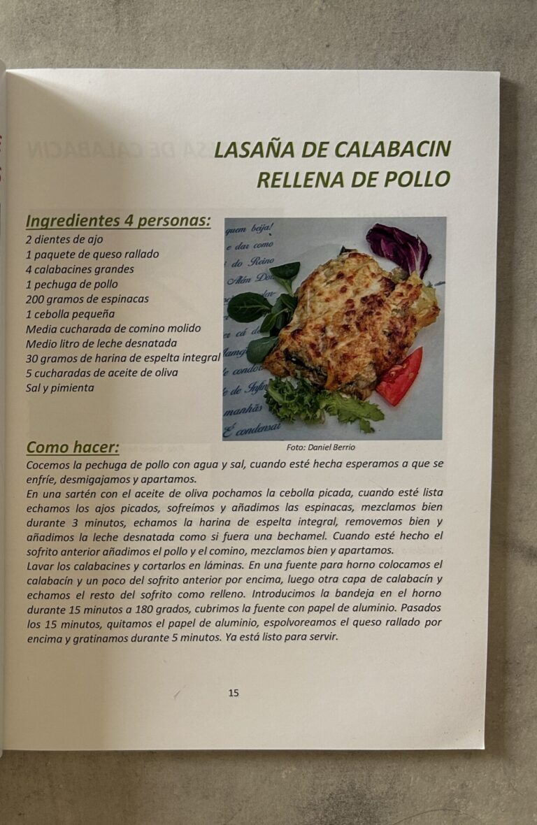 Libro de cocina, comida casera, recetas fáciles y saludables, por Magda Araujo, de Pimienta Negra Gastrobar en Valdefuentes. Más de 50 recetas sencillas y deliciosas.